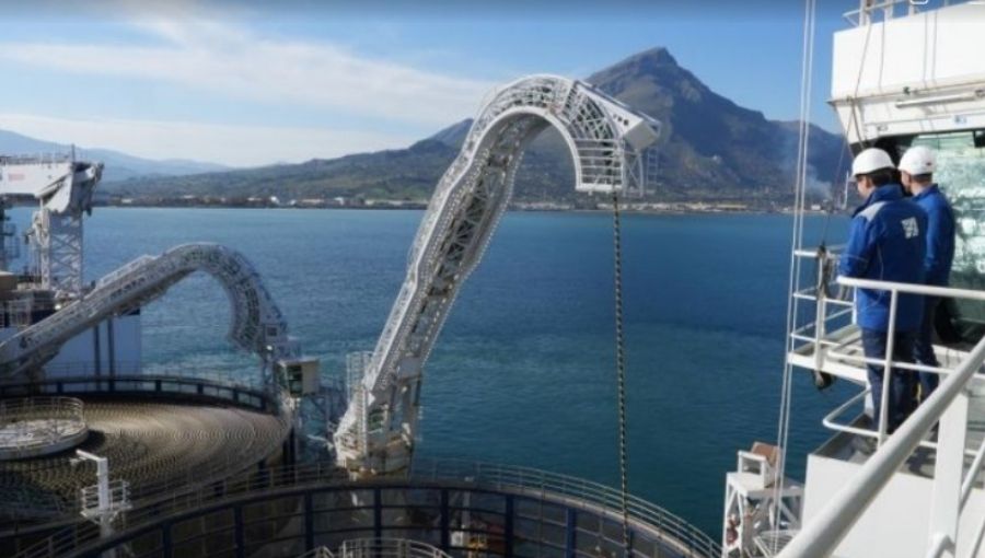 Prysmian Begins Record-Breaking Offshore Installation for the Tyrrhenian Link