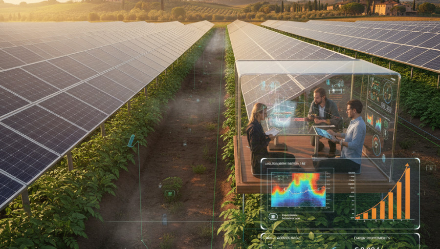 Agrivoltaic Systems Conserve Water Despite Lower Potato Yields