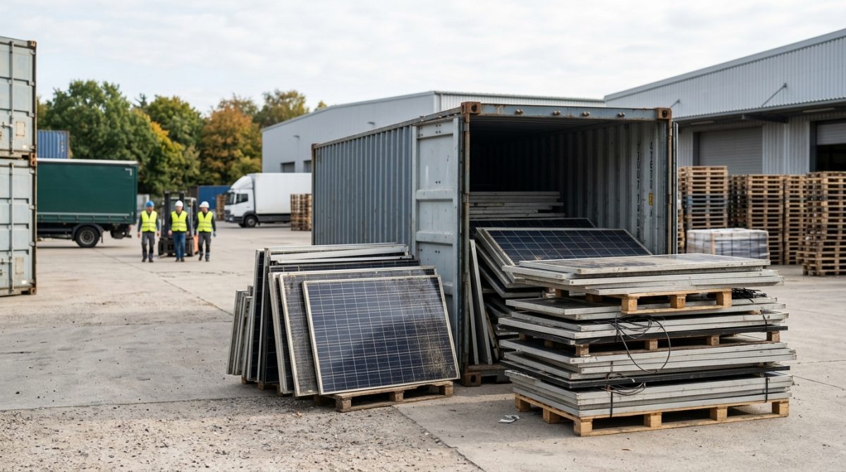Illegal Export Of Discarded Solar Panels Threatens Industry Reputation
