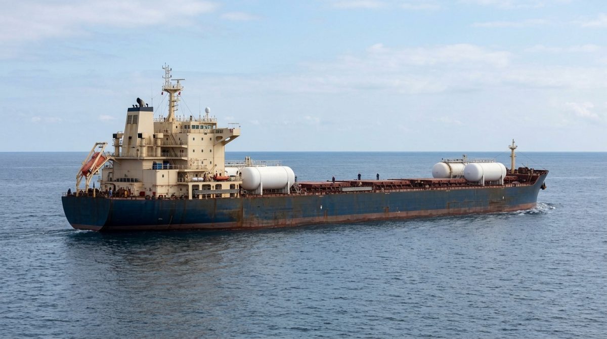 World First Ammonia Powered Bulk Carrier Begins Maiden Voyage