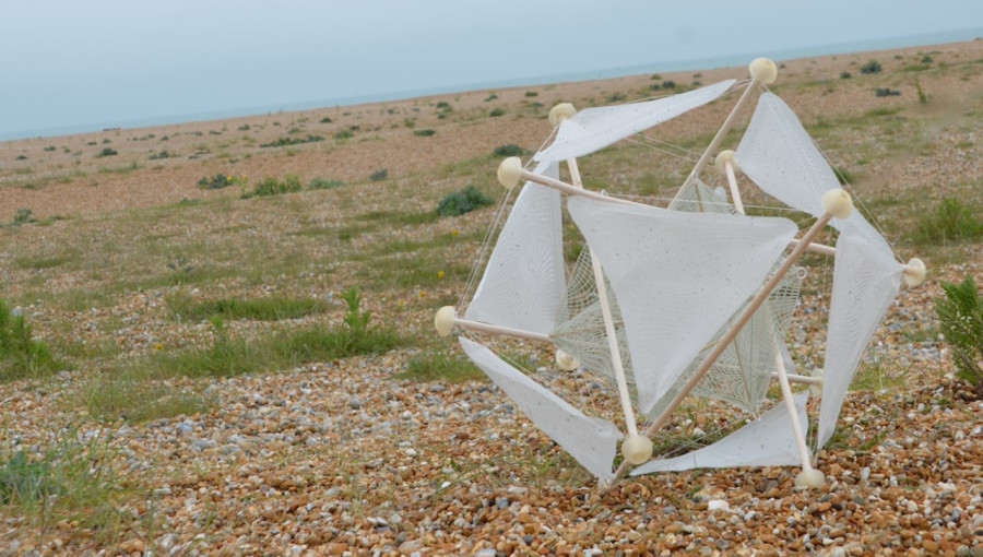 Biodegradable Bionic Tumbleweeds Combat Desertification Using Wind Power