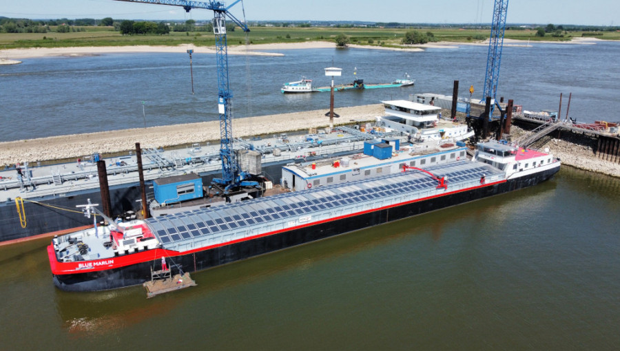 Blue Marlin: Revolutionizing Inland Shipping with Solar Power