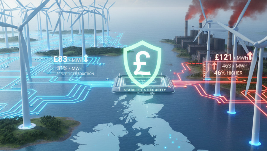 British Wind Farms Slash Wholesale Electricity Prices