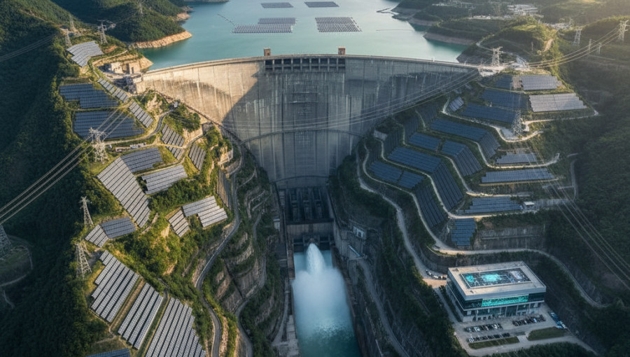China Commissions Massive Xiaowan Hydro Solar Hybrid Project