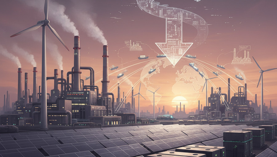 China Dominates Clean Energy Manufacturing Amid Investment Slowdown