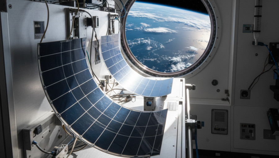 China Tests Perovskite Solar Cells Aboard Space Station