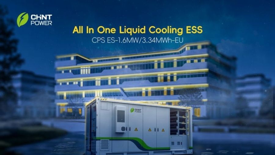 CHINT POWER SYSTEMS Introduces 1.6MW/3.34MWh All-in-One Liquid Cooling Energy Storage System