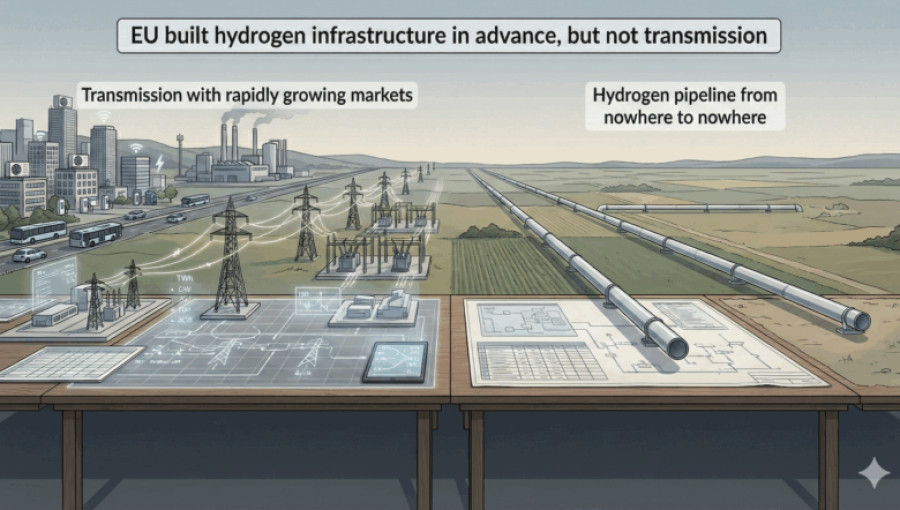 European Hydrogen Strategy Delays Vital Power Grid Upgrades