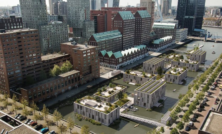 Floating Neighborhood: A Sustainable Vision for Urban Living