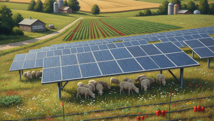 Growing Food And Power On American Farmland