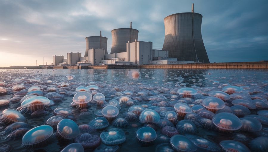 Swarm Of Jellyfish Shuts French Nuclear Plant