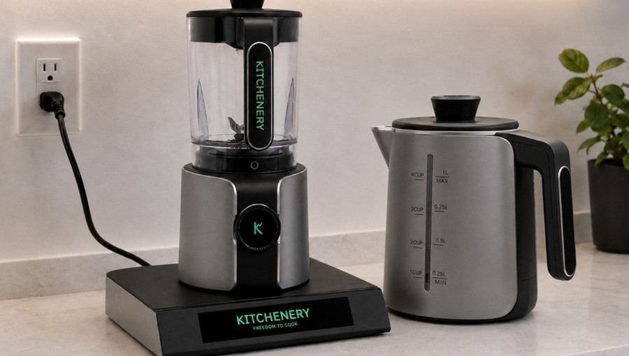 Kitchenery Unveils Wireless Power Platform For Cordless Appliances