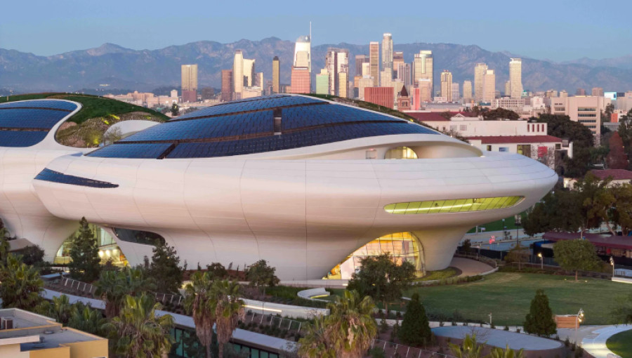 Lucas Museum Integrates Photovoltaic Glass Into Iconic Architecture