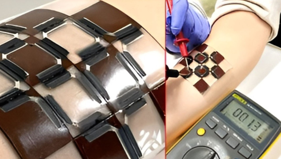 New Flat Generator Powers Wearables With Body Heat