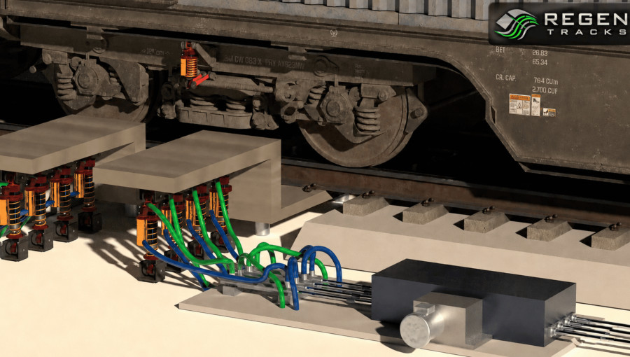 New Platform Converts Freight Train Kinetic Energy Into Electricity