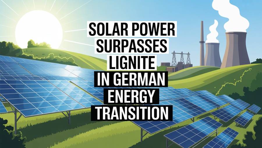 Solar Power Surpasses Lignite In German Energy Transition