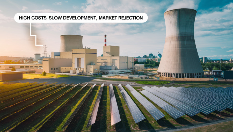 Nuclear Power: Decline Amid Renewables Rise