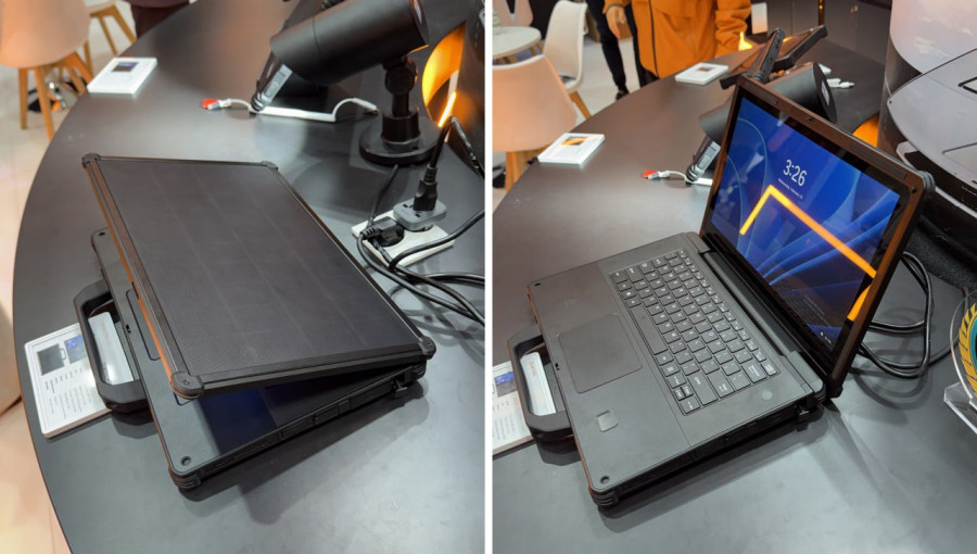 Oukitel Unveils Rugged Laptop With Integrated Solar Panel