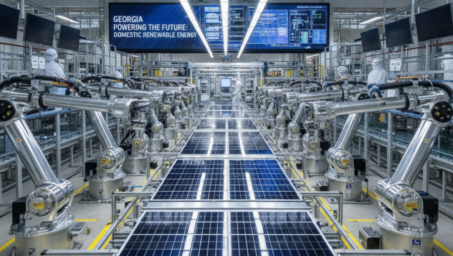 Qcells Launches Major Solar Cell Production In Georgia