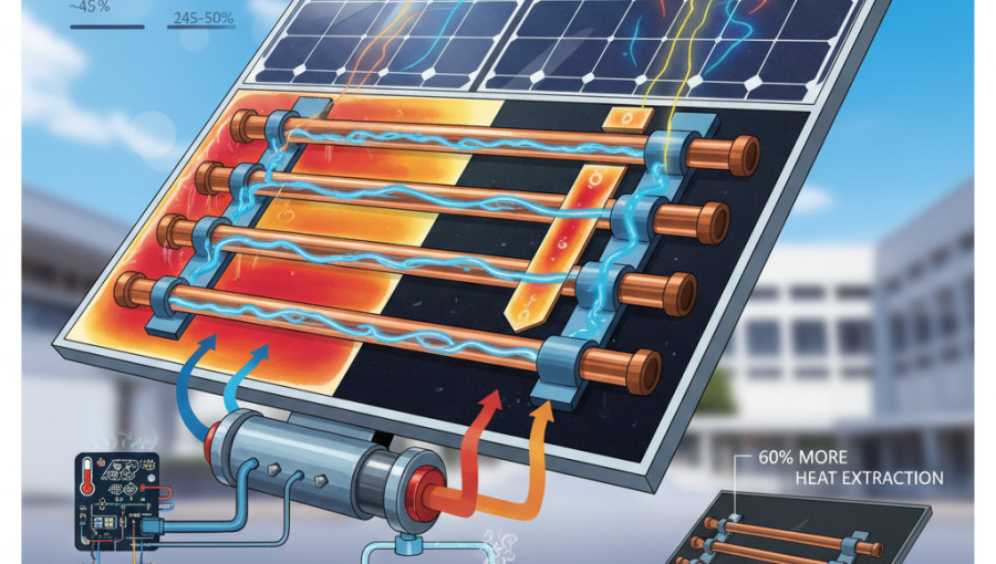 Retrofitted Solar Panels Reach Fifty Percent Efficiency