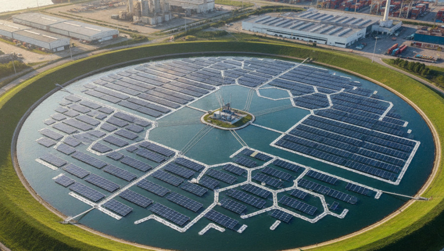 Rotterdam Port To Build Massive Floating Solar Farm