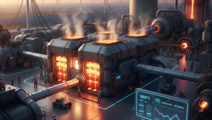 Startup Unveils Firebrick Battery To Decarbonize Heavy Industry