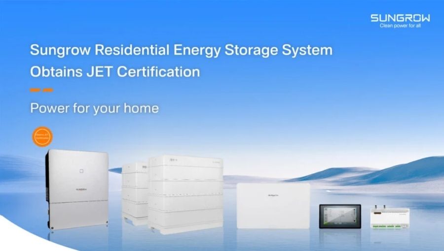 Sungrow Achieves JET Certification for Residential Energy Storage System in Japan