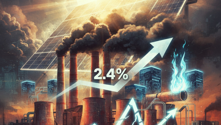 US Carbon Emissions Surge Ending Two Year Decline