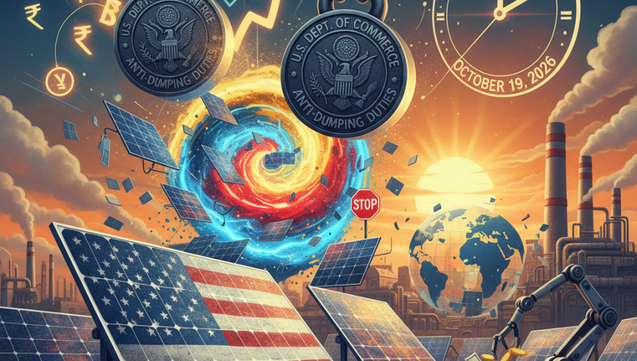 US Imposes Steep Duties On Asian Solar Imports