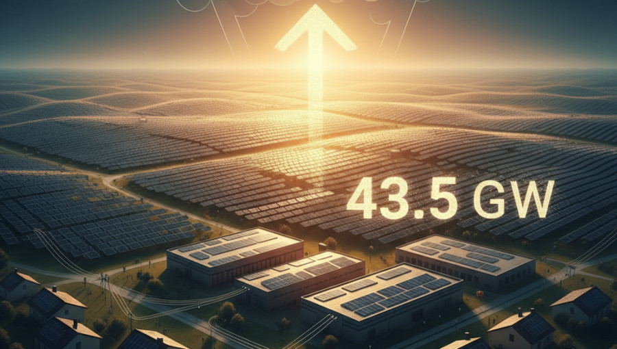 Utility Surge Pushes Italy Solar Past 43 GW